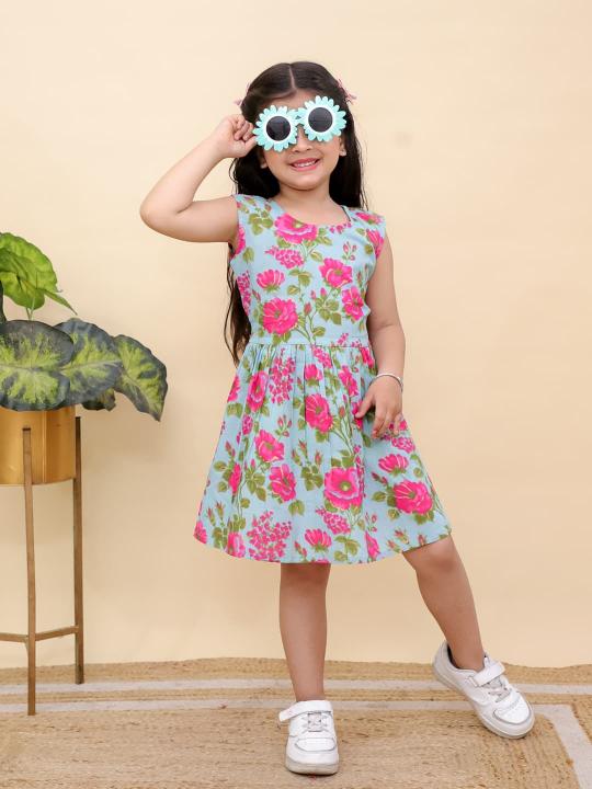 Sabella Premium Kids Cotton Frock at wholesale rate 