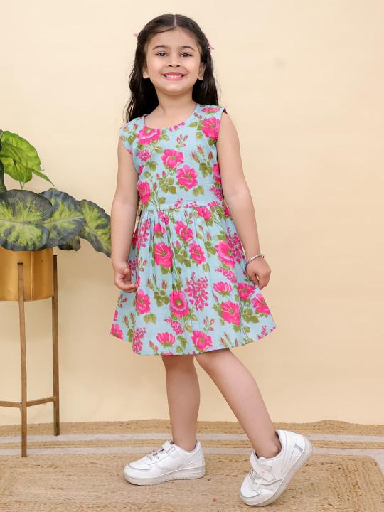 Sabella Premium Kids Cotton Frock at wholesale rate 