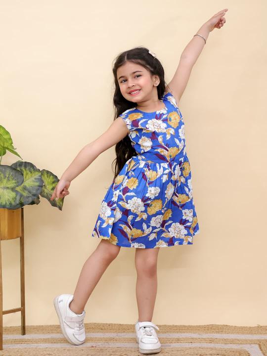 Sabella Premium Kids Cotton Frock at wholesale rate 