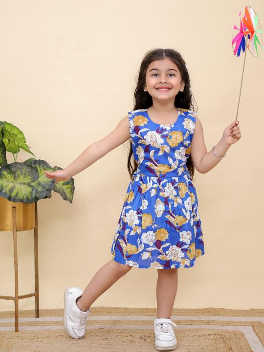 Sabella Premium Kids Cotton Frock at wholesale rate 