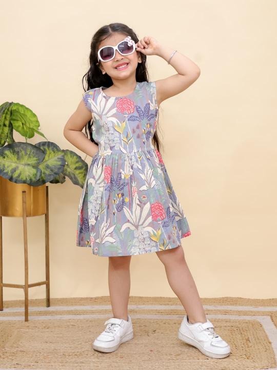 Sabella Premium Kids Cotton Frock at wholesale rate 