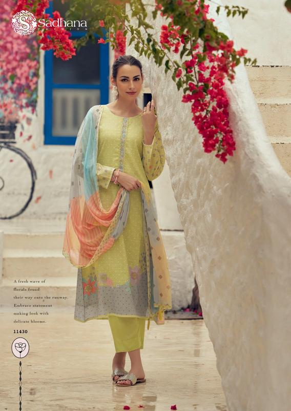 Sadhana Fashion Garden Of Eden Catalog lawn cotton salwar kameez