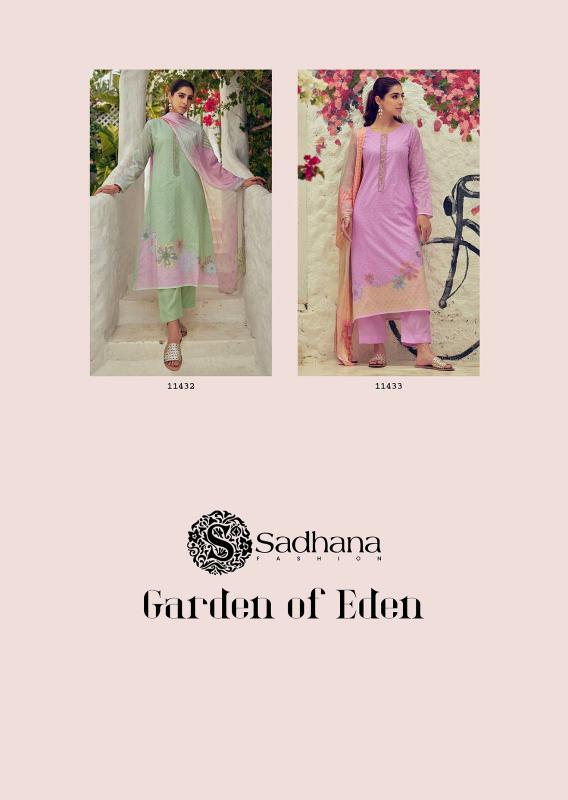 Sadhana Fashion Garden Of Eden Catalog lawn cotton salwar kameez