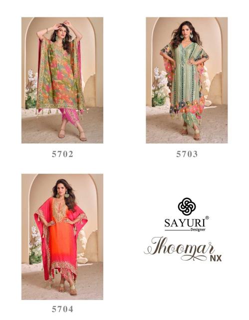 Sayuri Jhoomar Nx Catalog kaftan kurtis online india