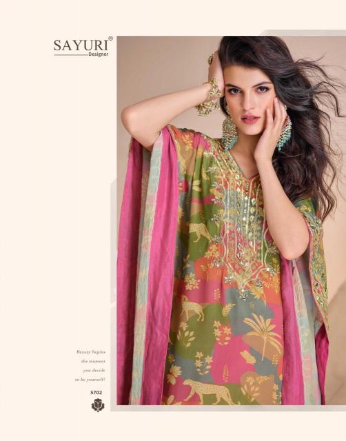 Sayuri Jhoomar Nx Catalog kaftan kurtis online india