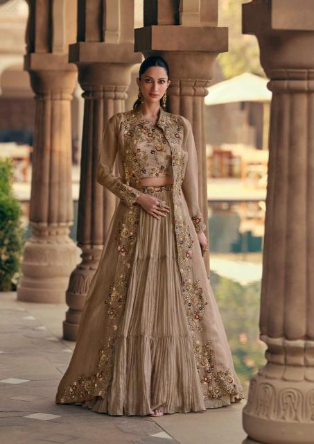 Sayuri Mahotsav Gold catalog lndo western party wear