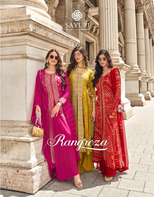 Sayuri Rangreza catalog designer salwar kameez women