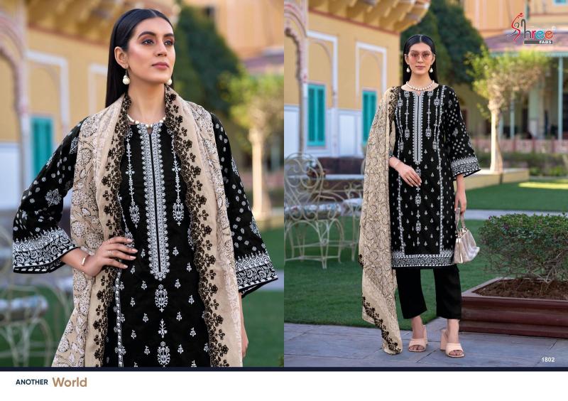 Shree Fabs Bin Saeed Lawn Collection Vol 18 catalog pakistani suits wholesalers in pakistan