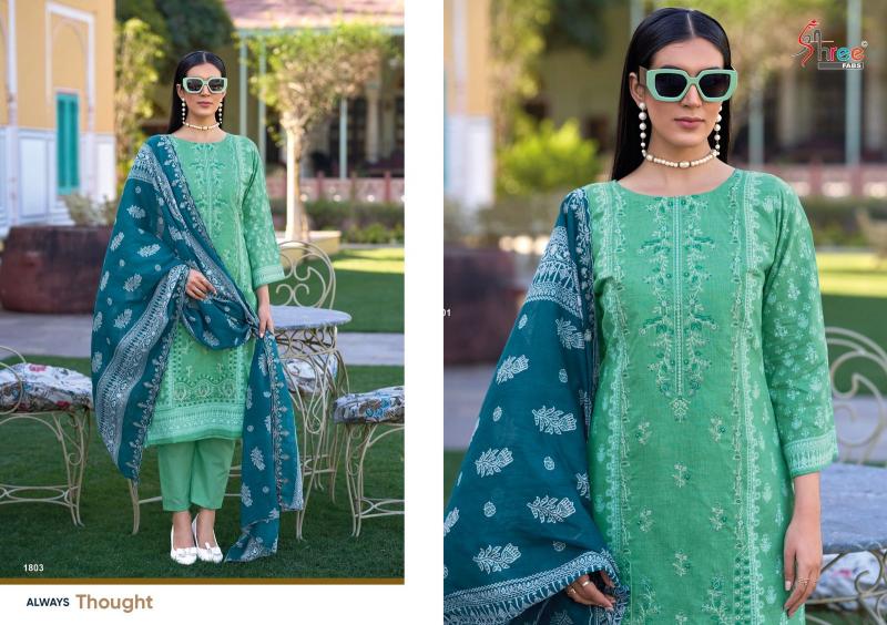 Shree Fabs Bin Saeed Lawn Collection Vol 18 catalog pakistani suits wholesalers in pakistan