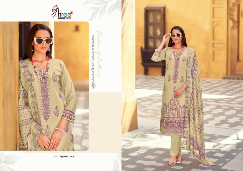 Shree Fabs Bin Saeed Vol 19 catalog buy pakistani wedding suits online