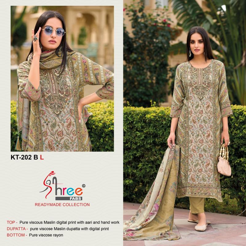 Shree Fabs KT 202 Catalog pakistani actress suit design