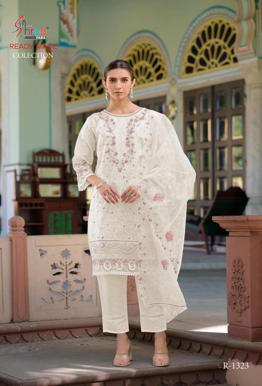 Shree Fabs R 1323 ABCD catalog pakistani suits wholesalers in amritsar