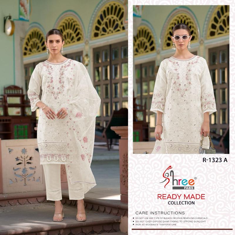 Shree Fabs R 1323 ABCD catalog pakistani suits wholesalers in amritsar