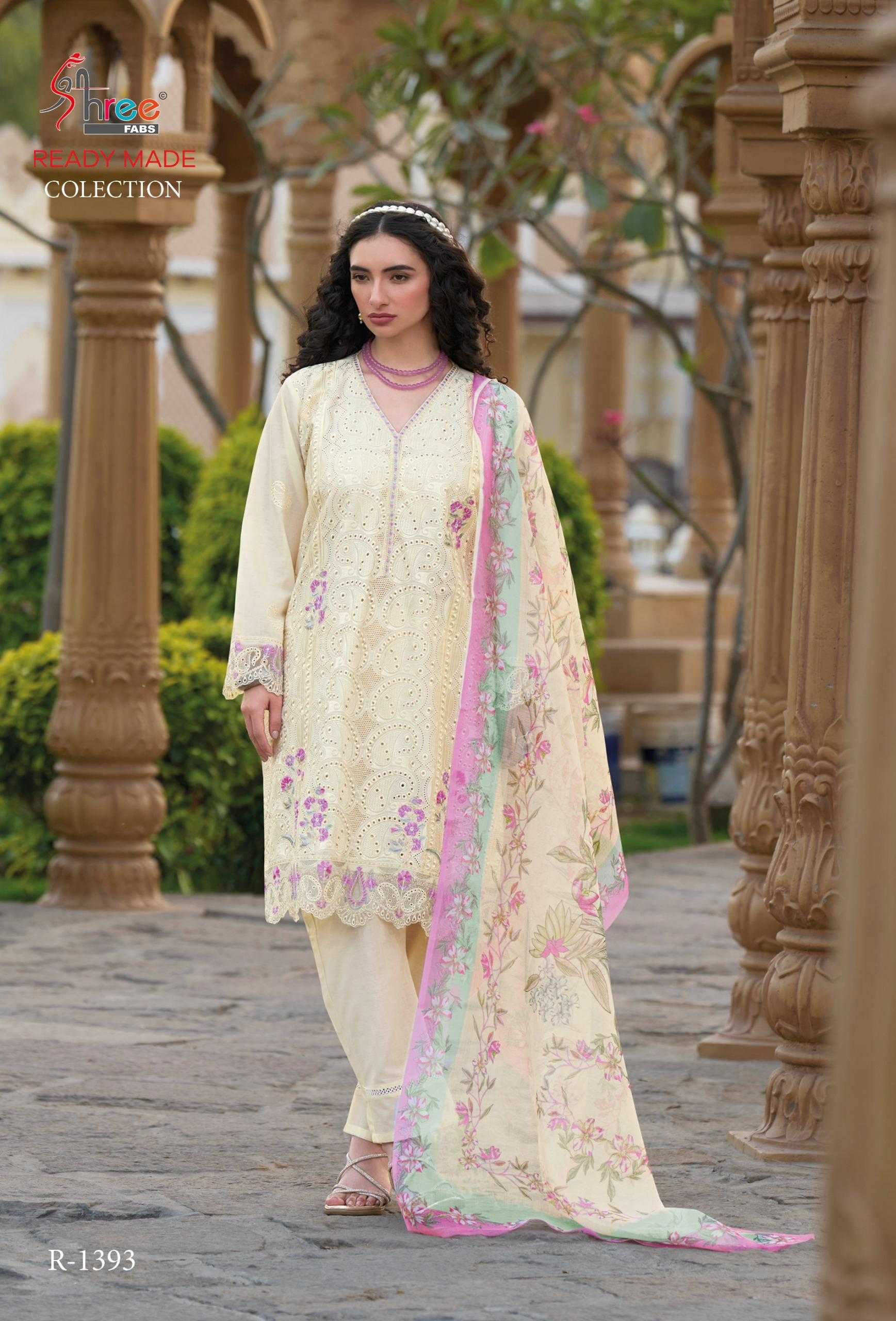 Shree Fabs R 1393 catalog where to buy pakistani suits online india