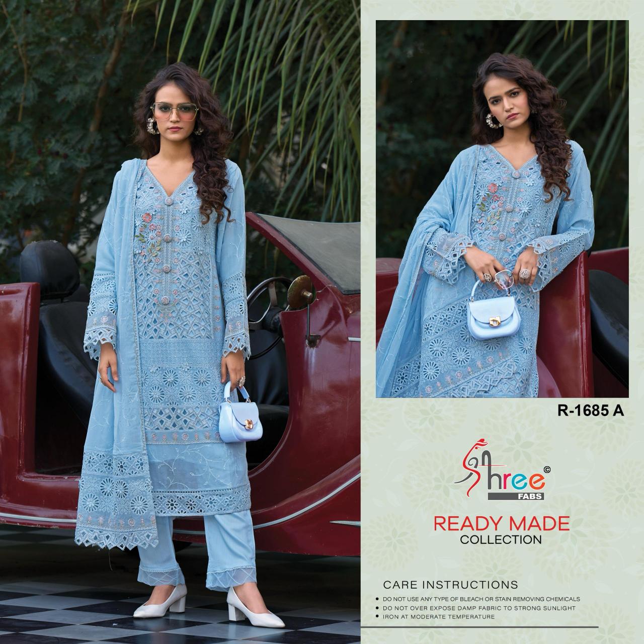 Shree Fabs R 1685 Catalog buy pakistani designer suits online in india