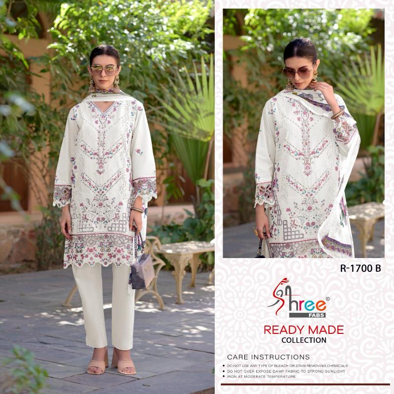 Shree Fabs R 1700 ABCD catalog pakistani suits suppliers