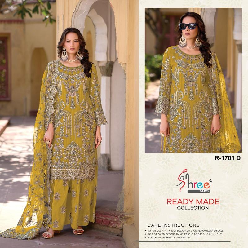 Shree Fabs R 1701 catalog latest pakistani suits 2025