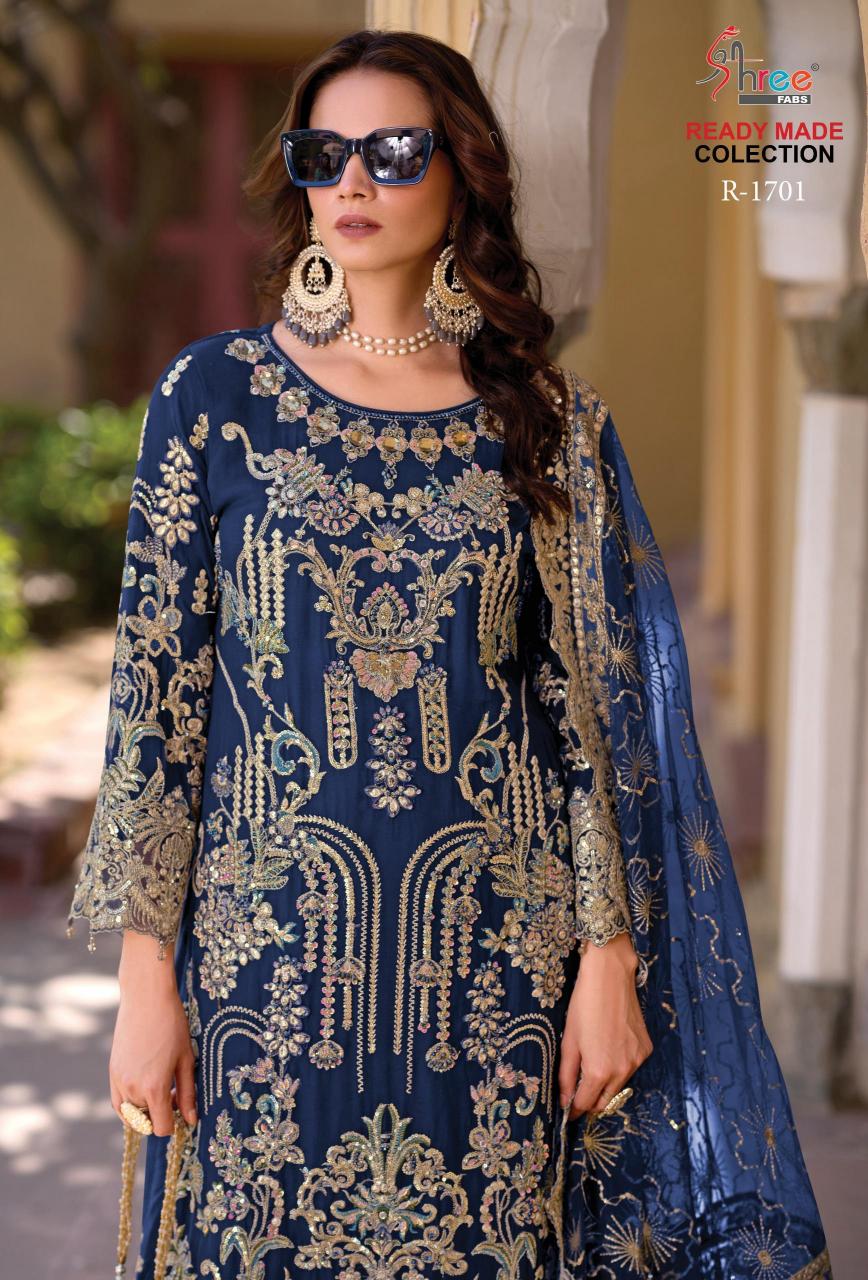 Shree Fabs R 1701 catalog latest pakistani suits 2025