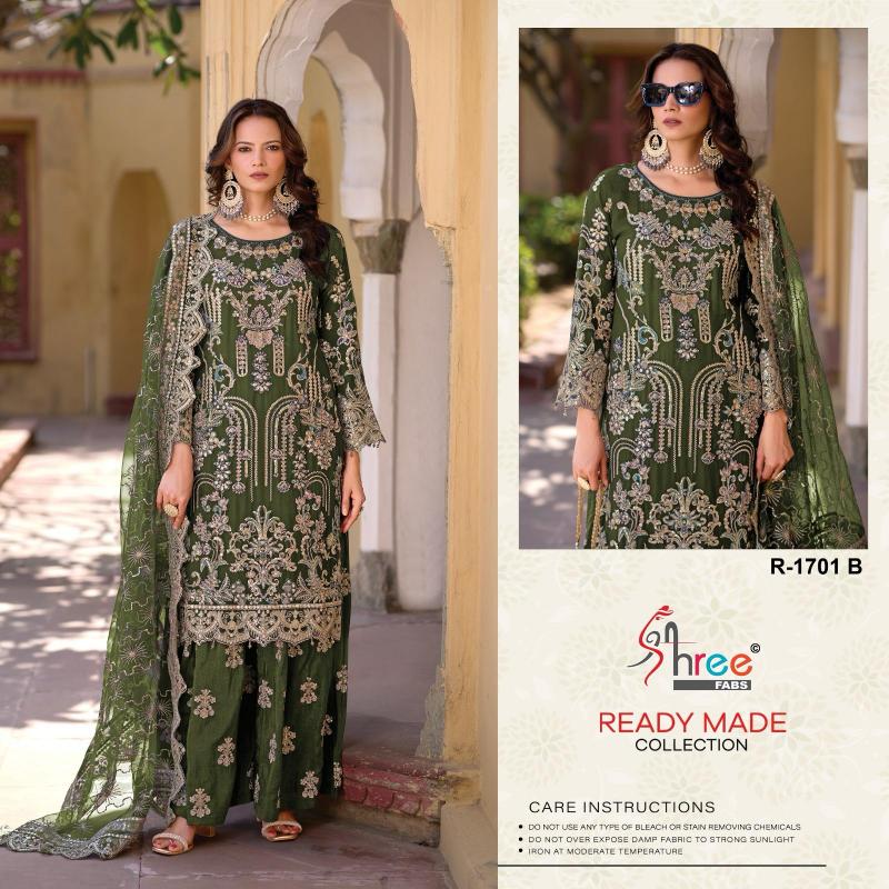 Shree Fabs R 1701 catalog latest pakistani suits 2025