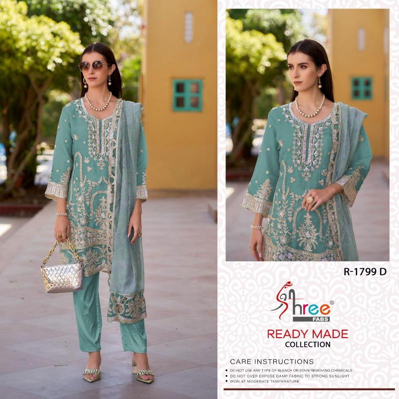 Shree Fabs R 1799 catalog buy pakistani suits india