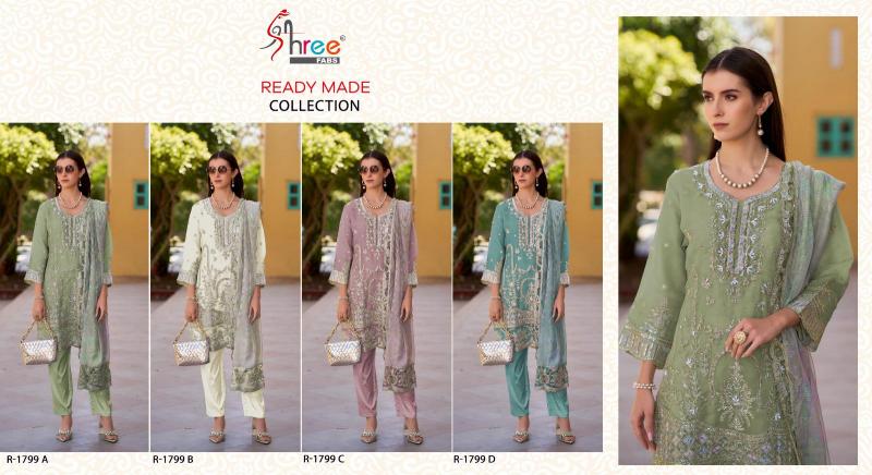 Shree Fabs R 1799 catalog buy pakistani suits india