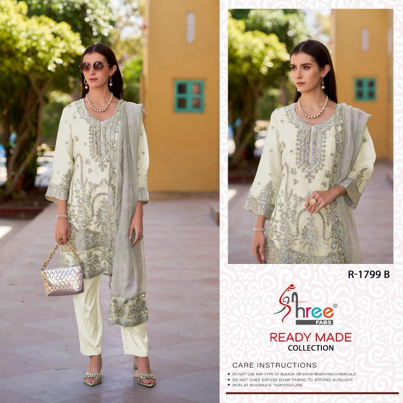 Shree Fabs R 1799 catalog buy pakistani suits india