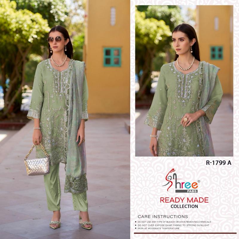 Shree Fabs R 1799 catalog buy pakistani suits india