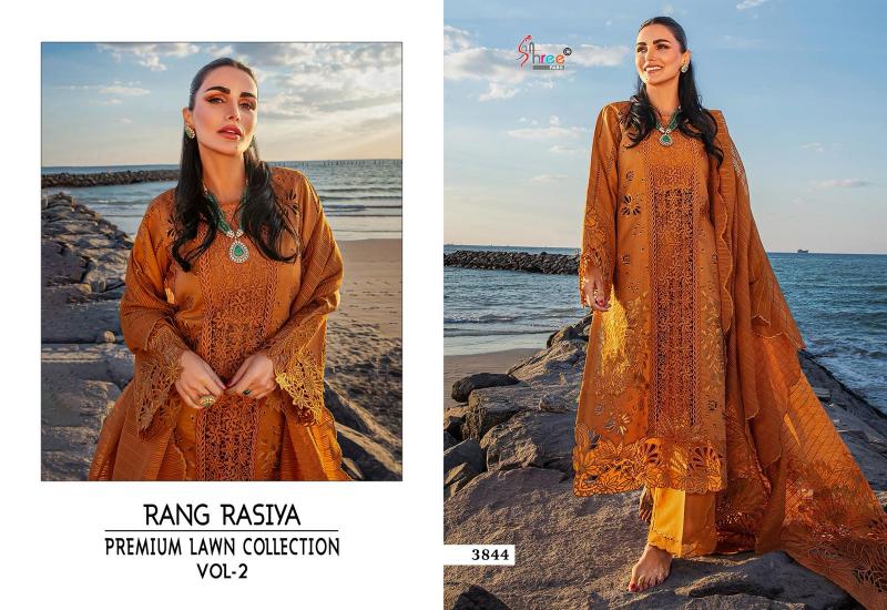 Shree Fabs Rang Rasiya Lawn Collection Vol 2 catalog pakistani plazo suits images