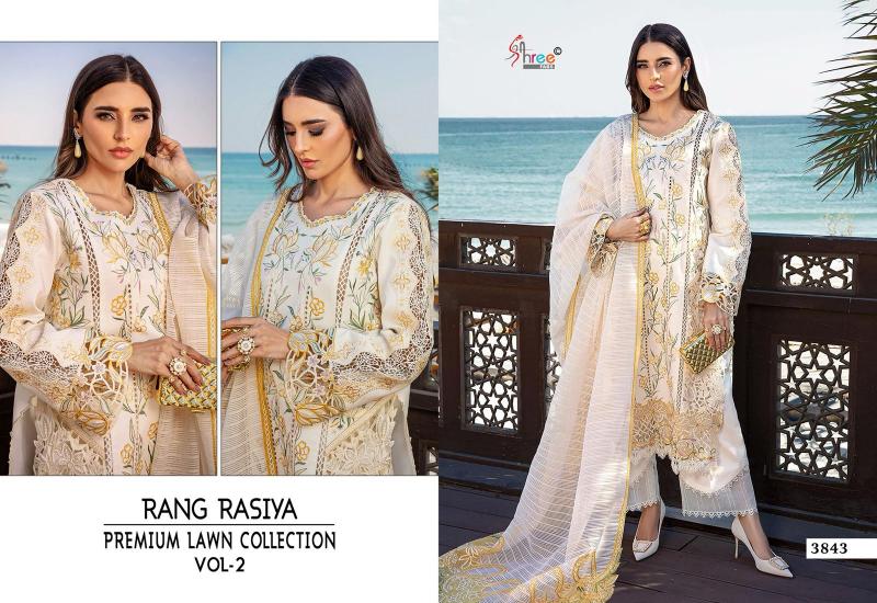 Shree Fabs Rang Rasiya Lawn Collection Vol 2 catalog pakistani plazo suits images