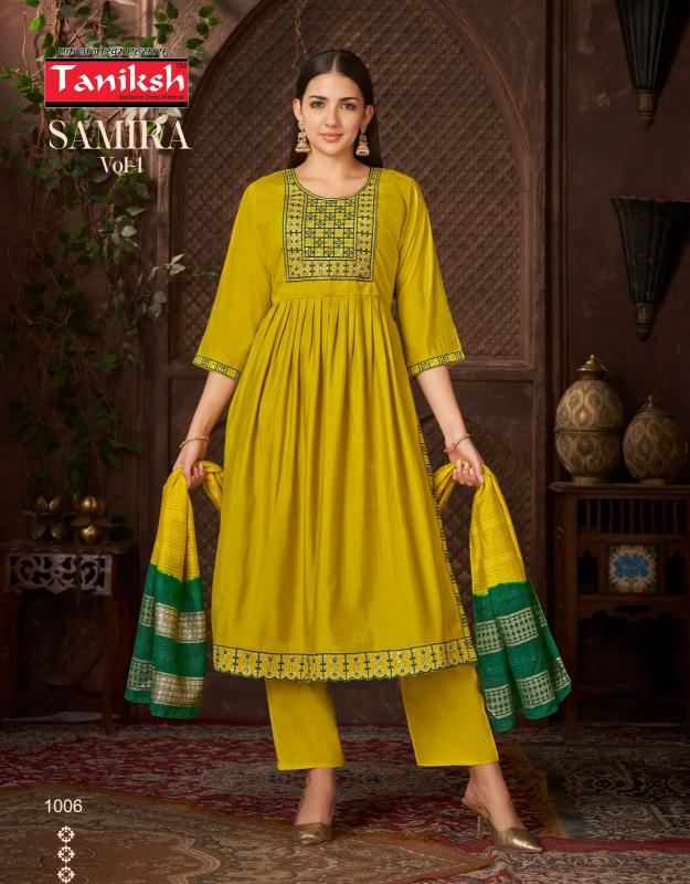 Taniksh Samira Vol 1 Catalog modern kurti fab india