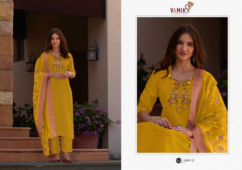 Vamika Jannat Vol 1 (D.NO.2441A To 2441D) catalog domestic kurti buyer in india