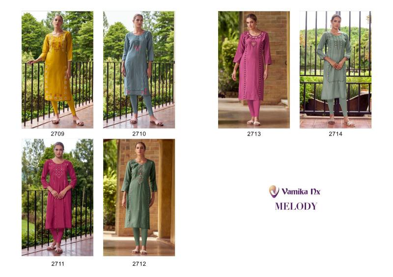 Vamika Nx Melody Catalog indigo kurtis online india