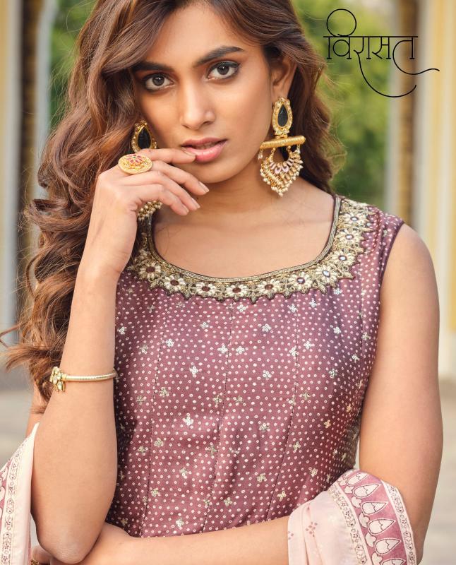 Virasat Ratrani catalog Designer women anarkali kurti online india