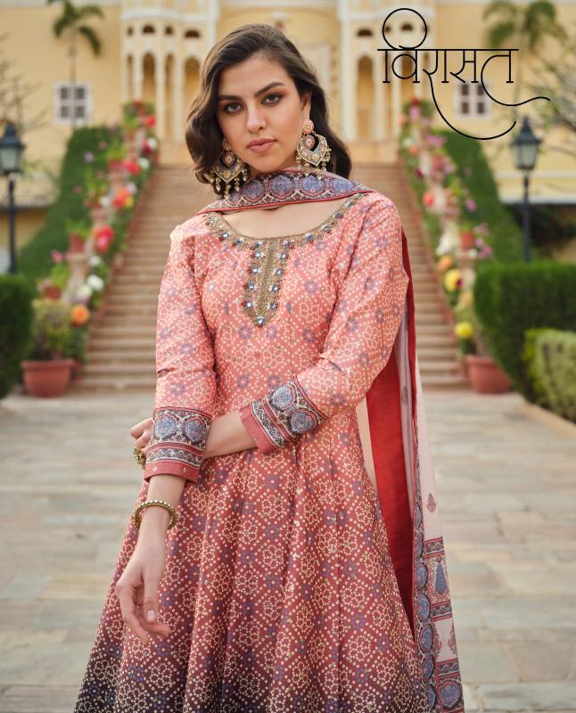 Virasat Ratrani catalog Designer women anarkali kurti online india