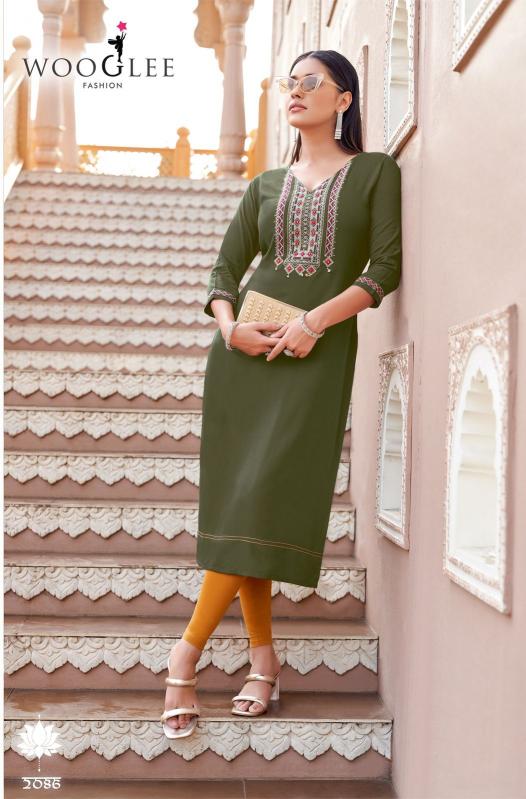 Wooglee Barbella Vol 13 catalog kurti manufacturers in india