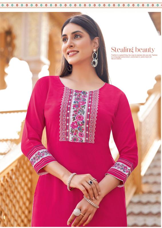 Wooglee Barbella Vol 13 catalog kurti manufacturers in india