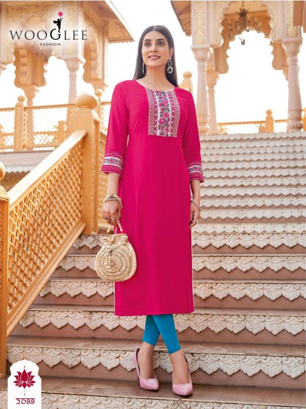 Wooglee Barbella Vol 13 catalog kurti manufacturers in india