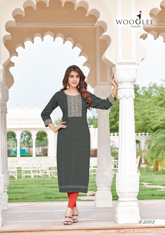 Wooglee Chitra Catalog buy kurtis wholesale online india