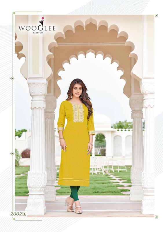 Wooglee Chitra Catalog buy kurtis wholesale online india