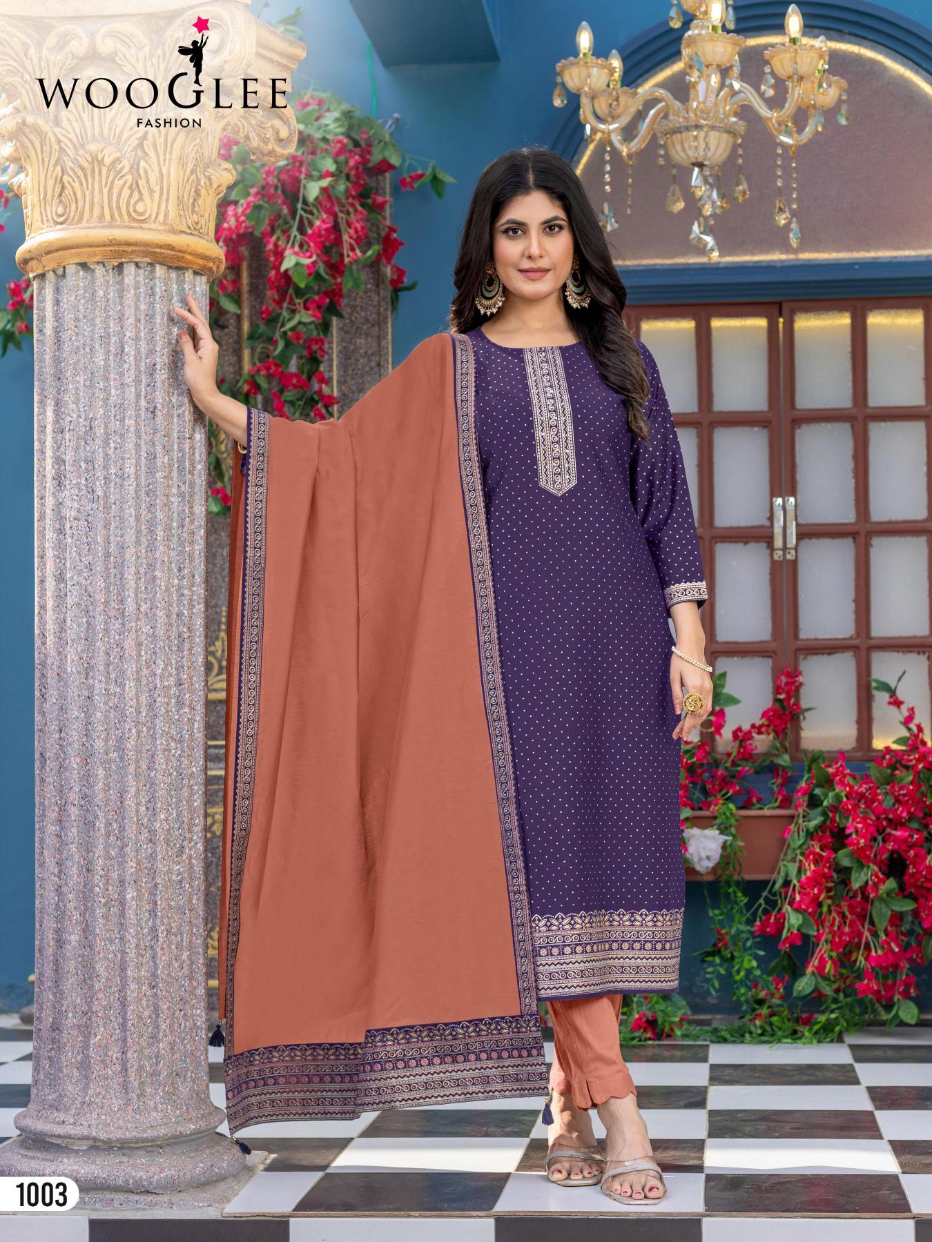 Wooglee Sky Line Catalog kurti manufacturers in india