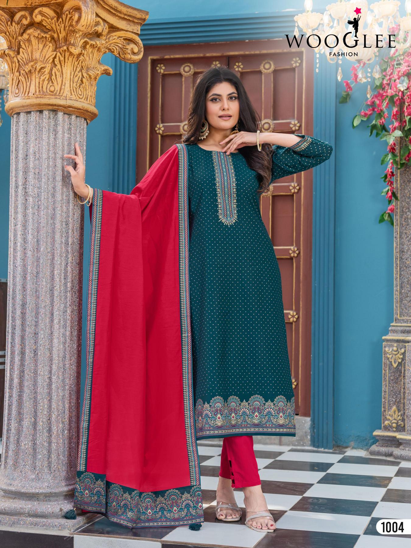 Wooglee Sky Line Catalog kurti manufacturers in india