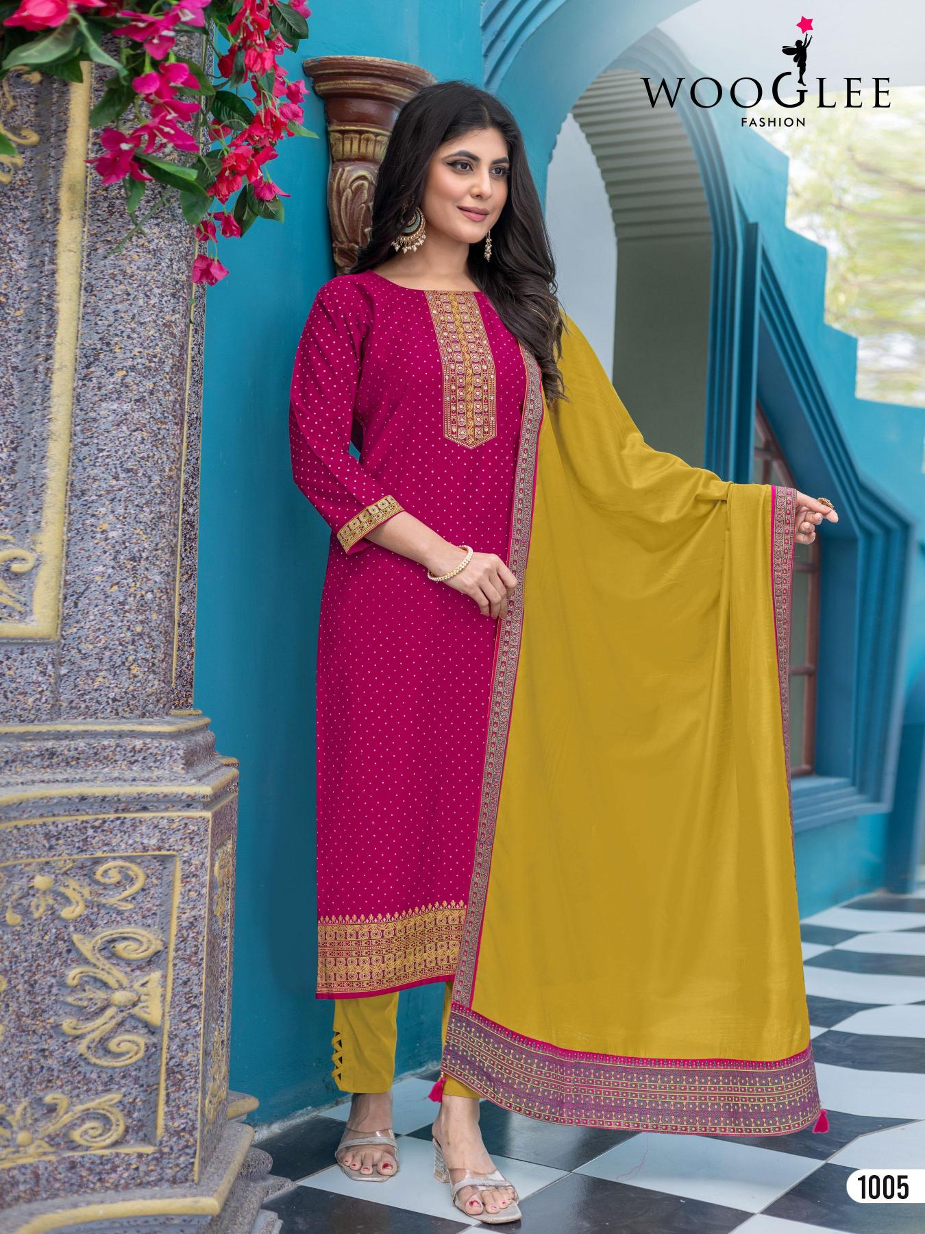 Wooglee Sky Line Catalog kurti manufacturers in india