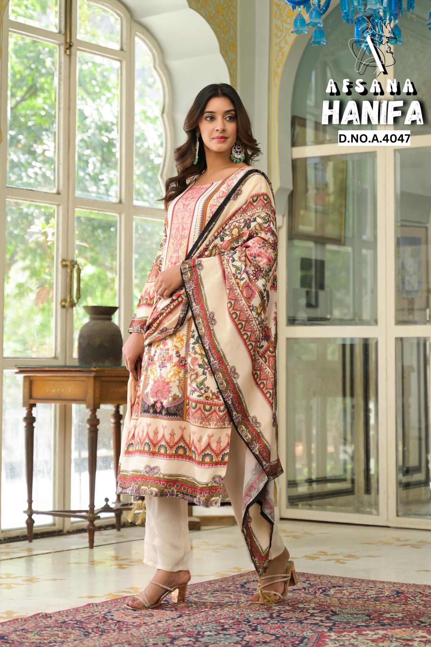 Afsana Hanifa catalog ready made salwar kameez wholesale in kolkata