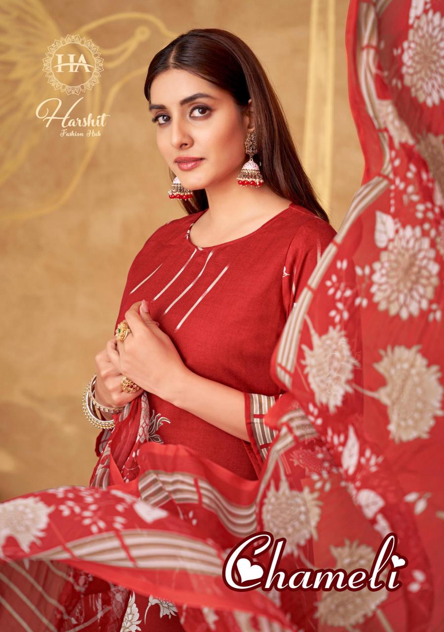 Alok Harshit Chameli catalog wholesale dress materials near me