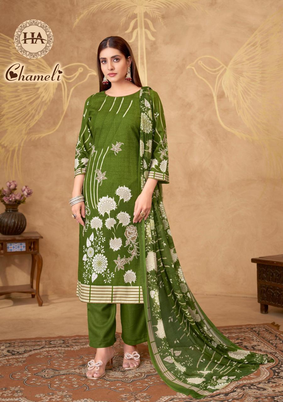 Alok Harshit Chameli catalog wholesale dress materials near me