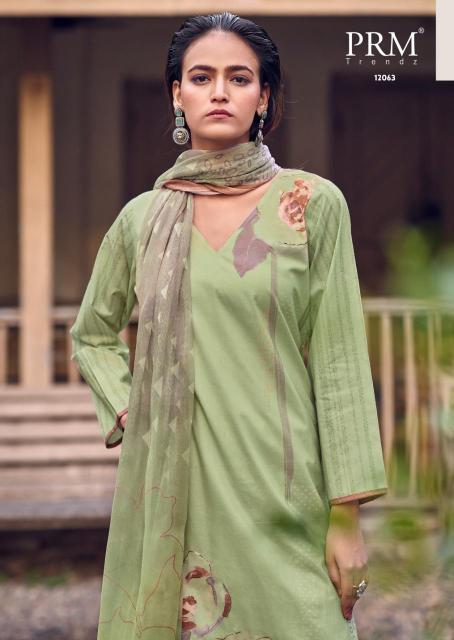 PRM Trendz Aries catalog wholesale cotton dress material in ahmedabad